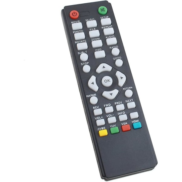 AGPtek Sort Mini Full HD 1080P Digital Streaming Media Player - MKV/RM-SD/USB HDD - HDMI CVBS YPbPr