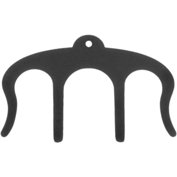 Bogstøtte Sider | Metal Nodeark Bog Holder - Musikstativ til Klaver, Keyboard, Stativ og Bog, Søde Klips til Sidemarkører, Festgave (Sort) black