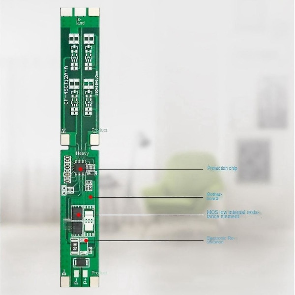 Bms 4s 6a 18650 Pcm Lithium Battery Protection Board Litium