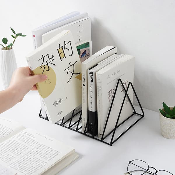 Paper Organizer for Desk - 2 Pack Office Organization Vertical File Fo