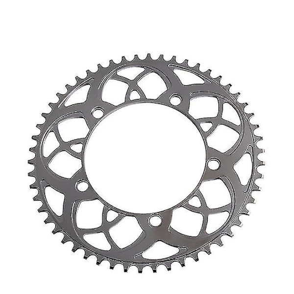 Alumiiniseoskorvaava polkupyörän ketjupyörä Stronglight 130bcd 56t 54t taittopyörään, maastopyörään silver 56 tooth
