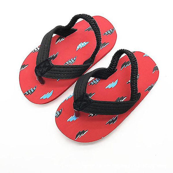 Barn Tofflor Flip-flops Sommar Casual Sandaler För Pojkar Och Flickor Red 26