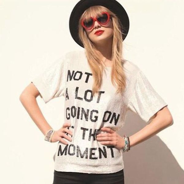 Taylor Swift Lyhythihainen T-paita Konserttiin