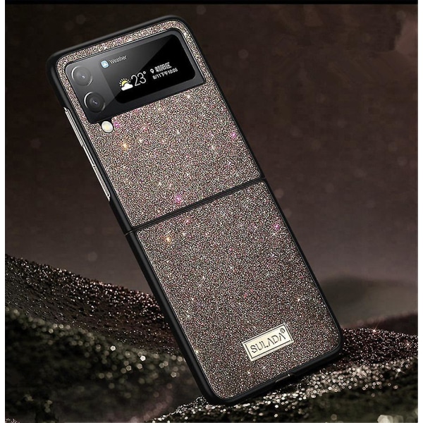 Case kompatibelt Samsung Galaxy Z Flip 5 Lyx Glitter Star Cover till Z Flip 5 för kvinnor Colorful