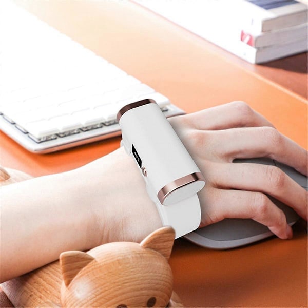 Håndvarmerarmbånd Vinter Håndvarmer Lomme Reise Rask Oppvarming USB Oppladbar Husholdning Utendørs Praktisk Varm-E