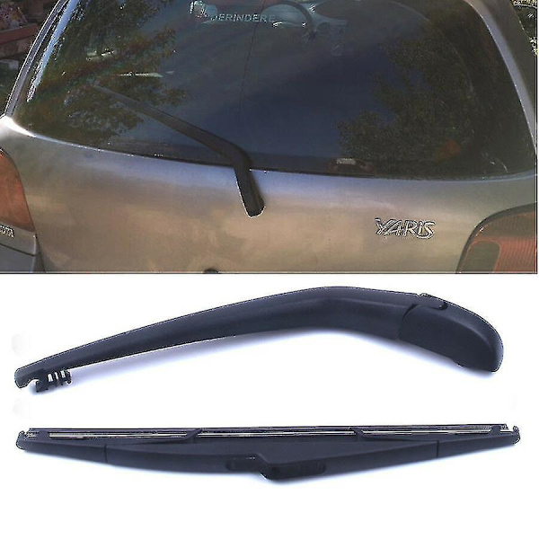 Takaikkunan pyyhkimen varsi ja terä -sarja Toyota Yaris 2001-2005