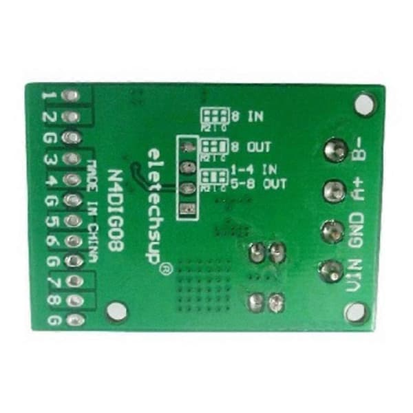 8Ch Input/Output Digital Switch TTL LvTTL CMOS RS485 IO Kontrol Modul Modbus Rtu Board til PLC Rela