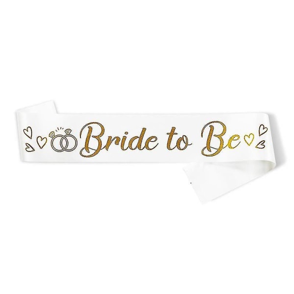 Bride To Be Sash Bridal Shower Sash Selempang Hen Night Bachelorette Party