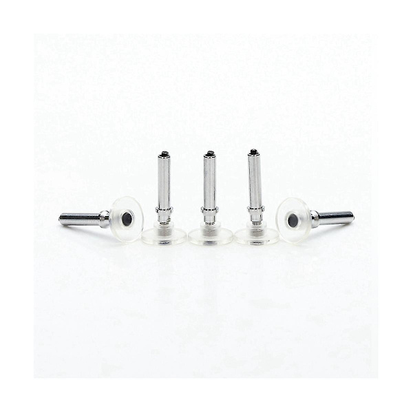 5 st styluspennor transparent skiva citive skärm touchpen ersättningsspets ing writ