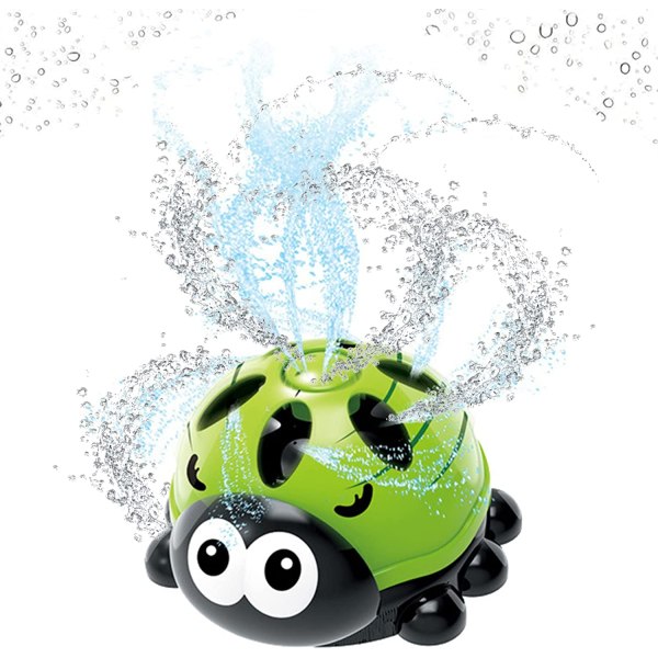 Suutinlelu leppäkerttu (vihreä) lasten ulkoilmavesileikkeihin ladybug (green)