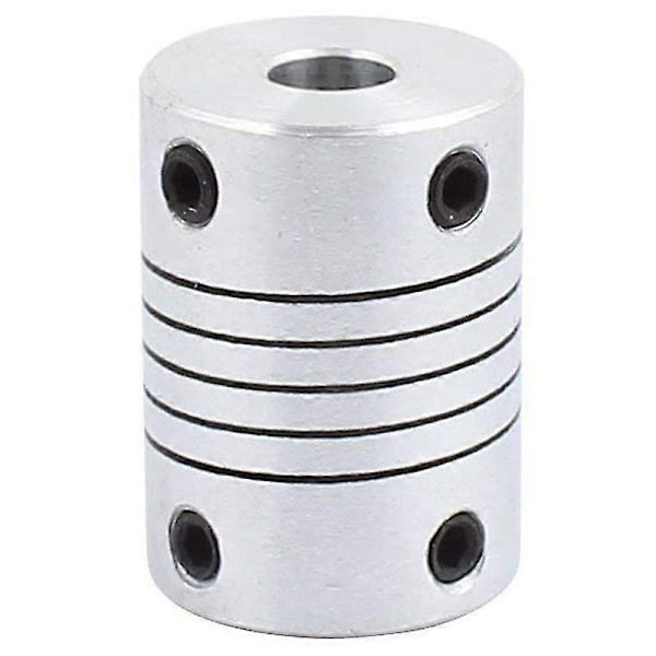 6mm til 8mm Akselkobling 25mm Længde 18mm Diameter Kobling Aluminium Legering Ledforbindelse til 3D P