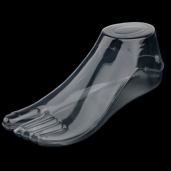 1 par kvinnliga fötter skyltdocka toffel stil fotmodell för sandal sko strumpa smycken display - klar