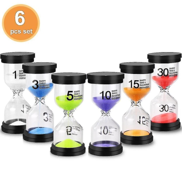 1/3/5/10/15/30 min Sandtimer Timglas