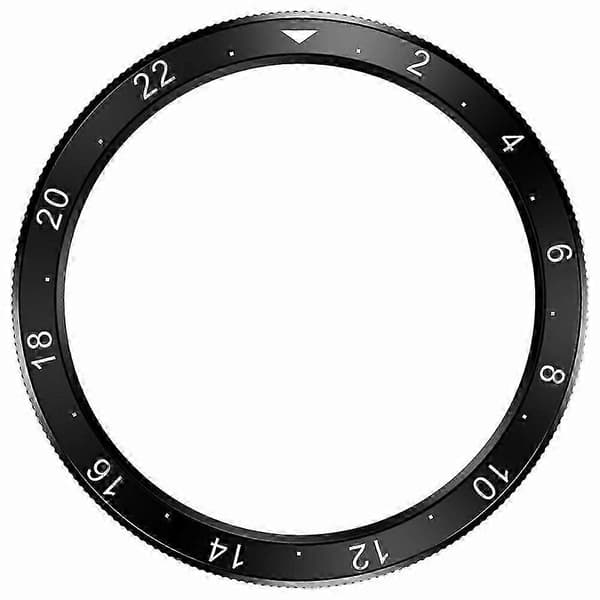 Skyddsring för Klocka S4/S3 - PC-ramskydd med siffror och prickdesign för Smartwatch