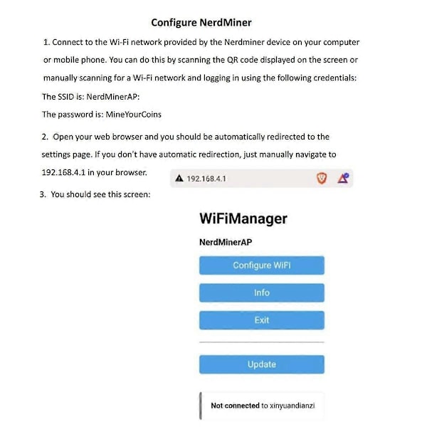 Nerd Miner Mini V2.0 T-QT Pro Hashrate 78K/S BTC Crypto Solo Lottery Miner Nerdminer Mini