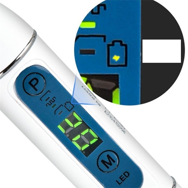 Dental Wireless Led Curing Light Blue Cordless Cure Light Lampe Hærdningsmaskine Justerbar Working Ti