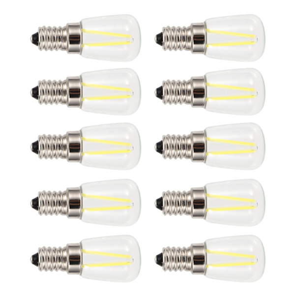 10 kpl himmennettäviä E14 LED-lamppuja 1,5 W AC 110 V kattokruunuihin, seinävalaisimiin ja kodin valaistukseen