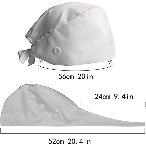Kirurginen cap Flower Cap Surgery Kirurginen cap läpinäkyvä kasvojen näytön kangas