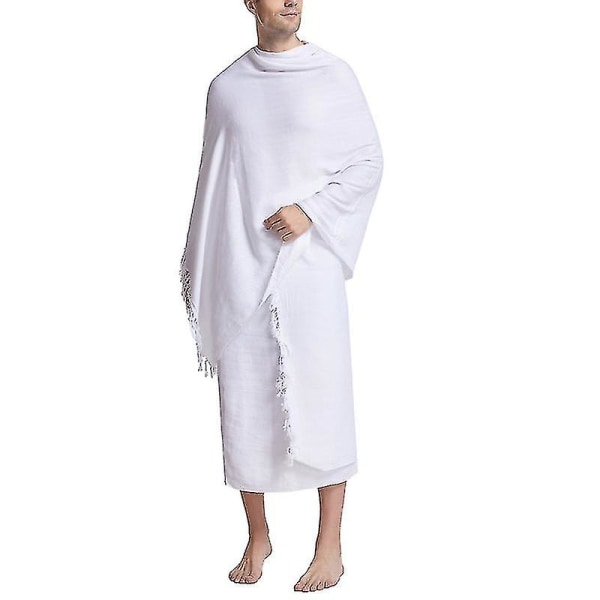 Ihram Ehram Ahram miehille Hajjille ja Umrahille - 2 pyyhettä