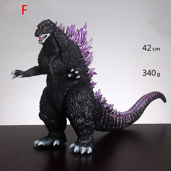 Godzilla - Huvud till svans actionfigur - 2016 Shin Godzilla dinosaurie leksaksmodell leksaksgåva F