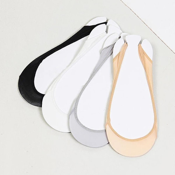 Sokk-stil Ball Of Foot Cushions For Women Light Thin Breathable Boat Sock Soft Metatarsal Pads skin color