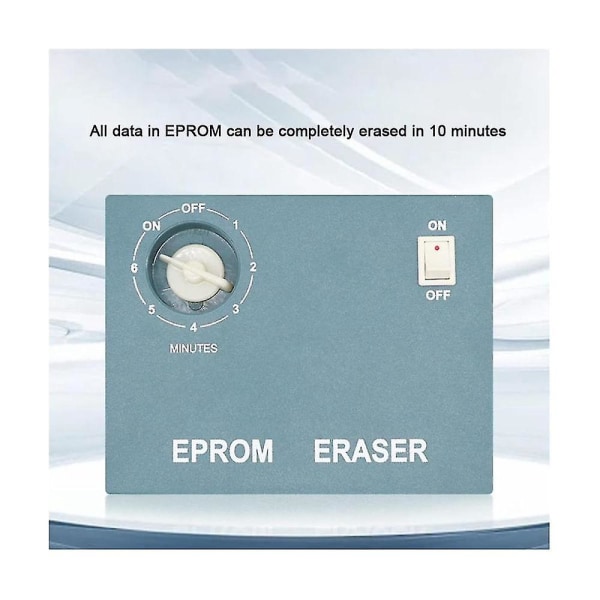 Uv Eprom Eraser Eprom Data Erase Tool Ultraviolett ljus Raderbar Timer Halvledare Chip Erase Rad