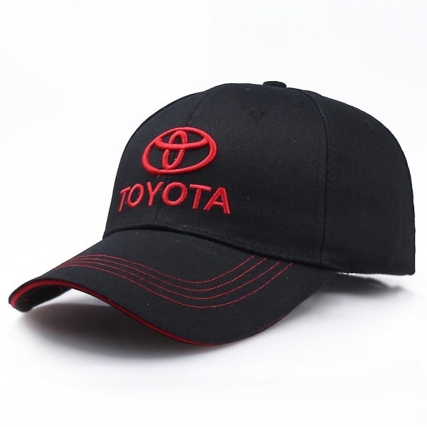 Toyota Team Hat Utendørs Sport Baseball Cap Racing Cap Justerbar Bomulls Peaked Cap