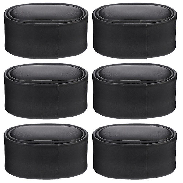 6 st svarta kuddarmband stödjande kudde klockfodral Je