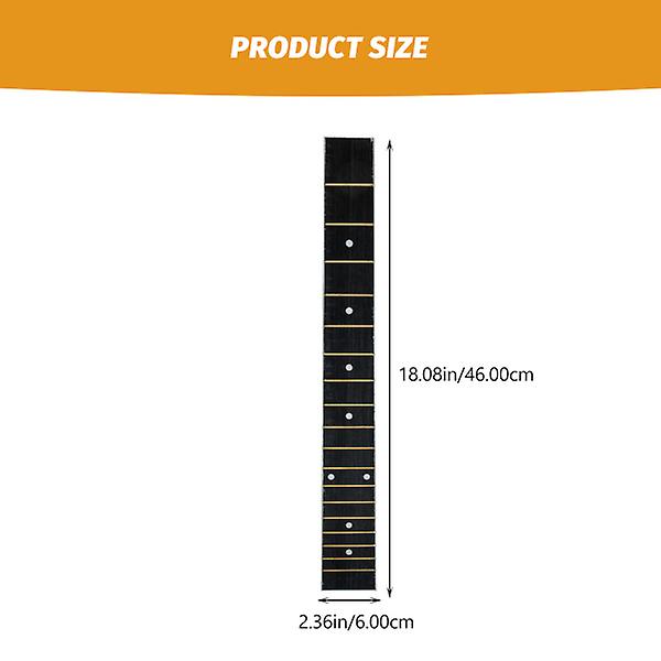 Guitar Fretboard Udskiftning Guitar Fingerboard Akustisk Guitar Fingerboard