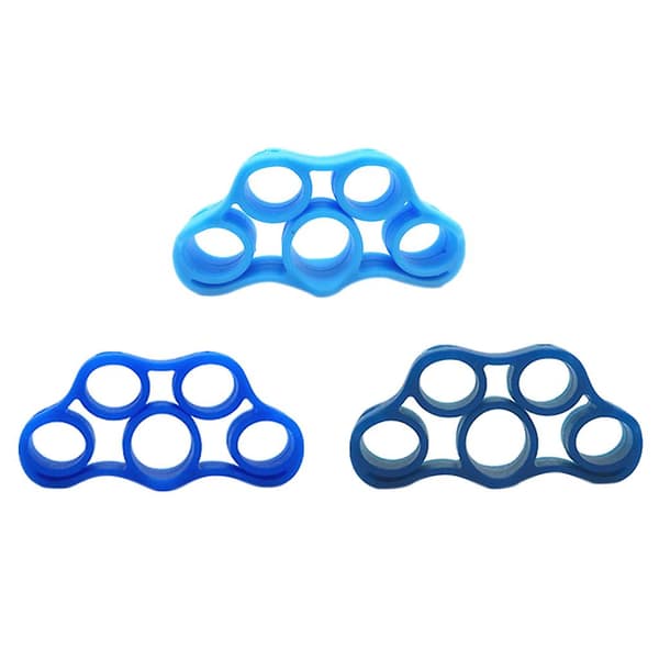 Silikon Handgrepp Handledsfinger Gripper Tränare Hem Expander Utrustning Verktyg