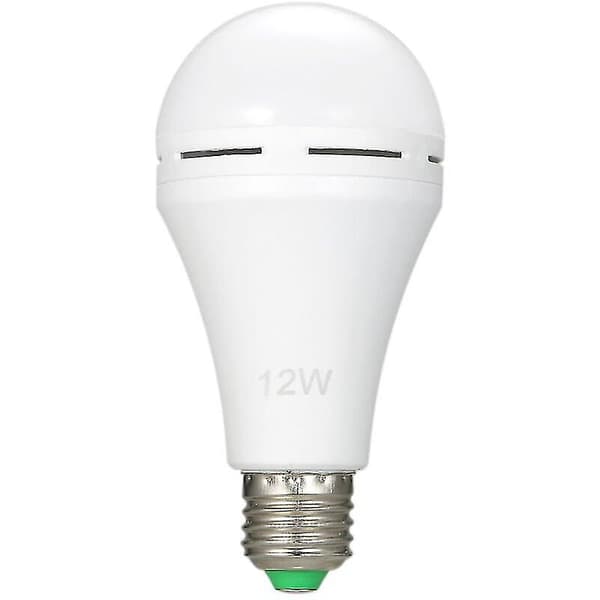 Oppladbar LED-pære, LED-pære E26 / E27 Base Nødlampe