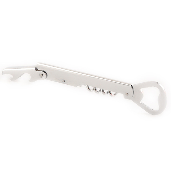 Flasköppnare 14cm rostfritt stål (2 st)