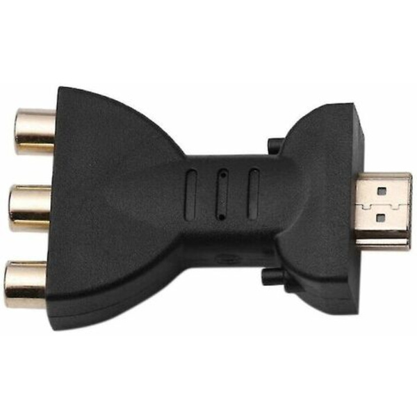 Hdmi-han til 3 Rca-hun Sammensat AV Lyd Video Adapter Konverter --, HANBING