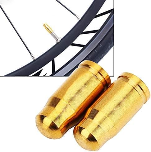 2-pack Presta-ventilhattar i titanlegering