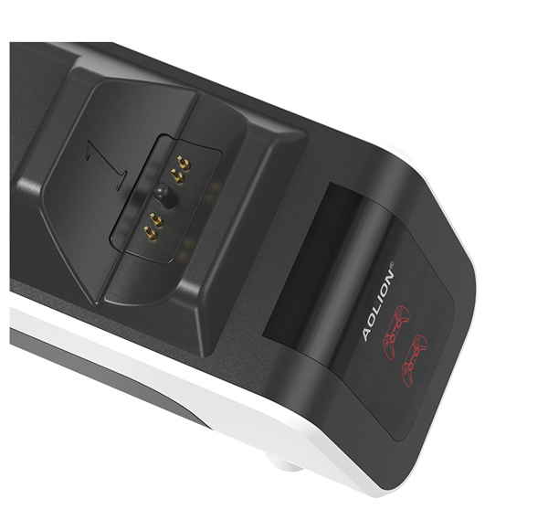 PS5-kontrollerlader, PS5-kontrollerladestasjon for PS5-kontrollerstativ, PS5-kontrollerlader for AOLION P5009 PS5,