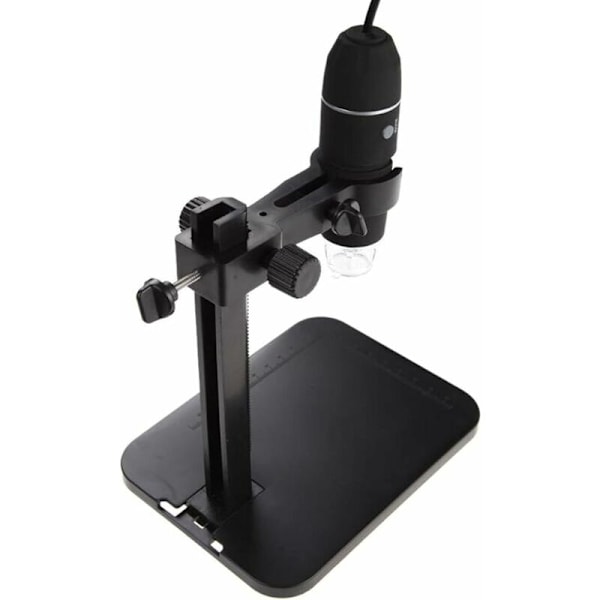 Professionellt USB-mikroskop USB digitalt mikroskop 100 0X 8 LED 2MP kameraförstoringszoom Borescope elektroniskt mikroskop med lyftfäste