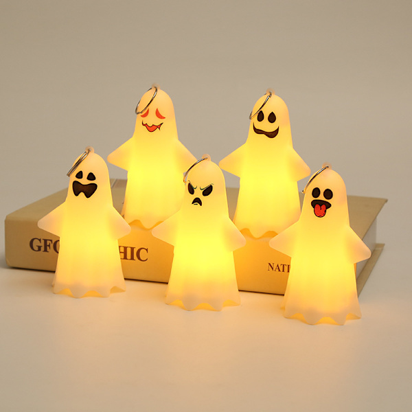 Halloween-juhlan koristeet yövalo haamu riipus avaimenperä käsilaukun koristeet lahjat