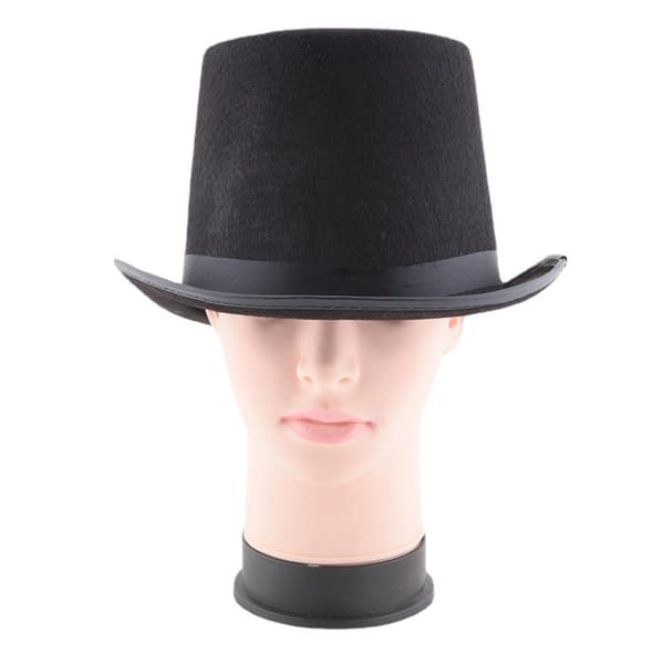 20*18*16cm - Sort filtryllehat til Halloween