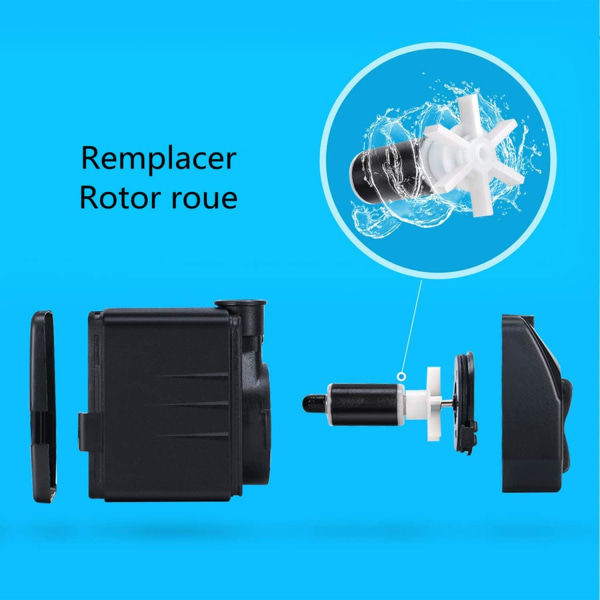Reservedeler for vannpumper, reservedeler for akvarie- og damppumper