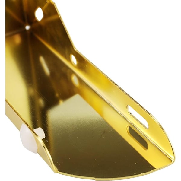 Guld - DIY Köksmöbelfot 50mm fötter För Soffbord Garderob Massiv Soffa Soffa Metall Stol Fot Silver Tyst Tyst Set om 4