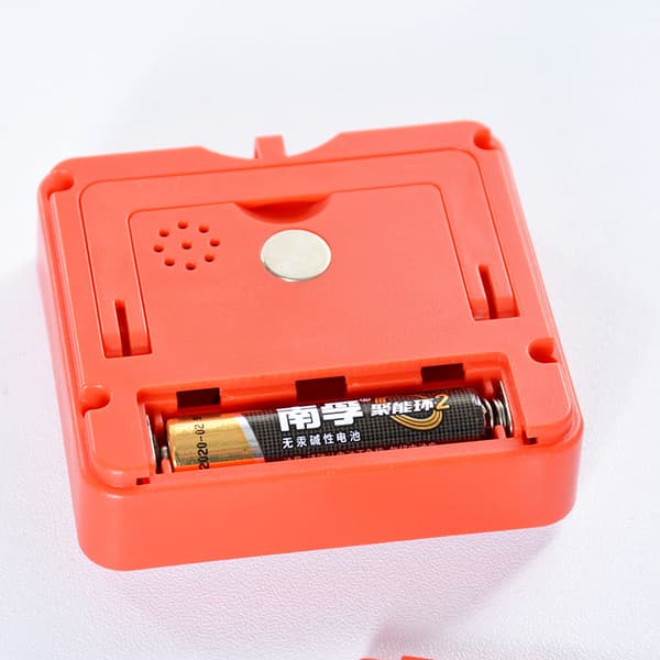 Stor LCD-skærm Magnetisk Køkken Timer, Digital Køkken Timer, Stopur Nedtælling, Høj Alarm, Børns Eksamensstudie Timer (1 stk, med batterier)