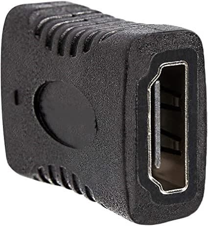 29 x 22mm, Sort, HDMI-kobling (2-pak)