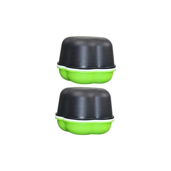 20x14cm 2 Sæt Grøntsagsbakke spireplatforme platforme spireplatforme til frøplanter heste- planteskoleplatforme ernæringsmæssig plast porøs c