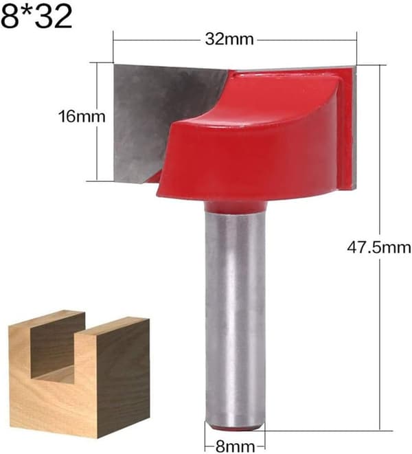 8mm treskjærkniver (sett med 6)