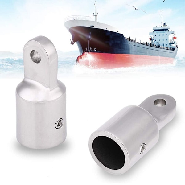 Rustfri stålhætte, bådøje tip endestykke marinebeslag TOP TOP forbindelse Materialer Fastgørelse tilbehør hardware over 7 8 tommer (22 mm)