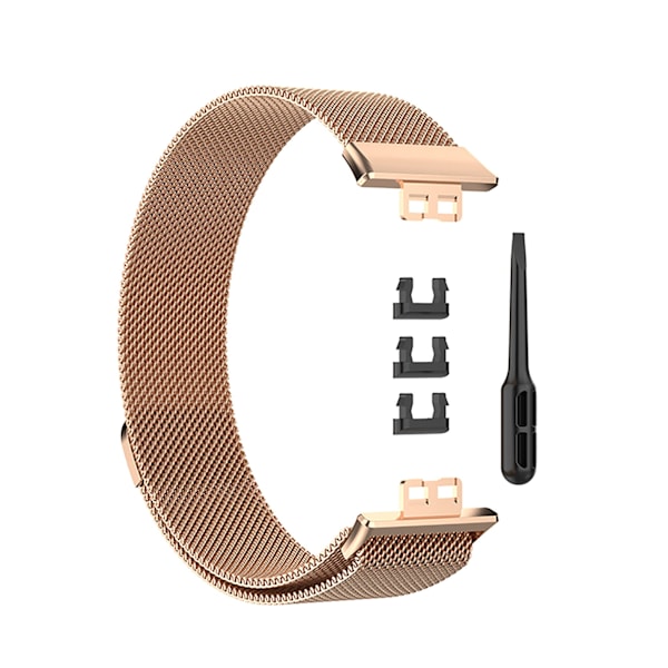 Rose Gold -kellohihna Huawei Watch Fit -kellolle, tarvikkeet