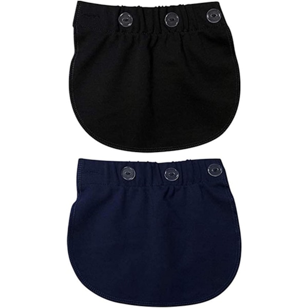 2-pack - 18*17cm gravidbyxor förlängare gravidbälte gravidbälte förlängare justerbar byxor gravidbälte förlängare