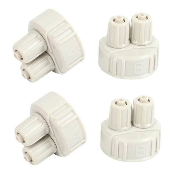 4x DIY Akvarium Fisk Tank CO2 System Generator med Slangverktyg Del Kapsel för Planterade Tillbehör