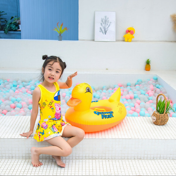 Baby Simring, Baby Anka Simring, Småbarns Simring, Baby Pool Simring, Barn Uppblåsbar Simring,
