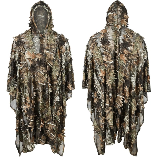 3D kamouflage Ghillie jaktdräkt jakt kläder för djungel